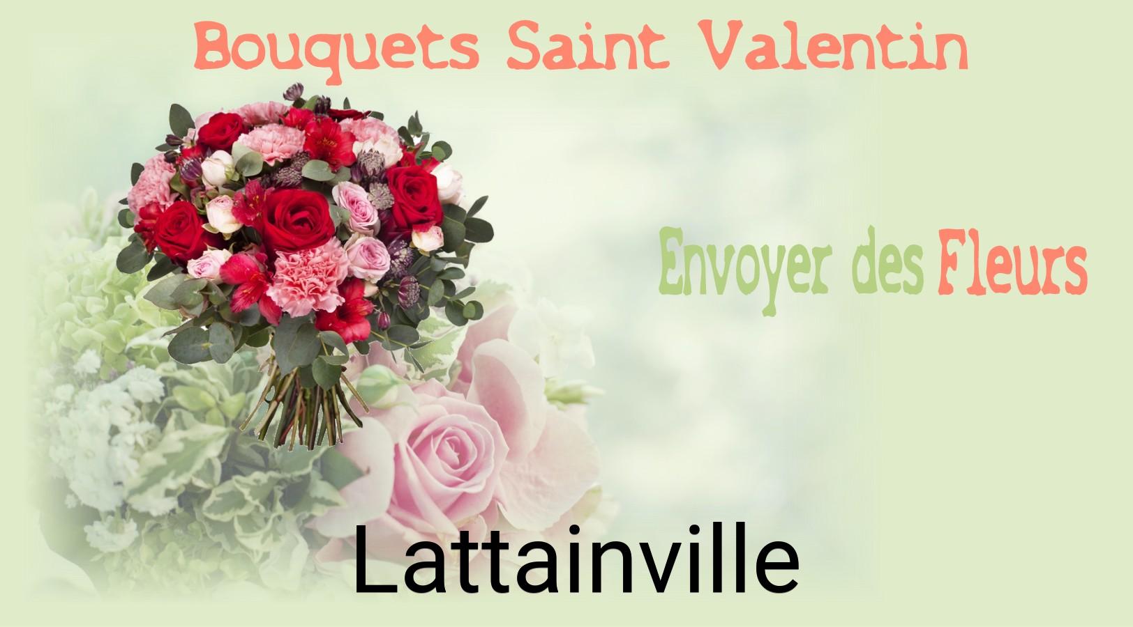Roses de Saint-Valentin livrées à Lattainville